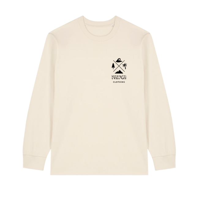 T-Shirt manches longues Naturel Taille 2XL 